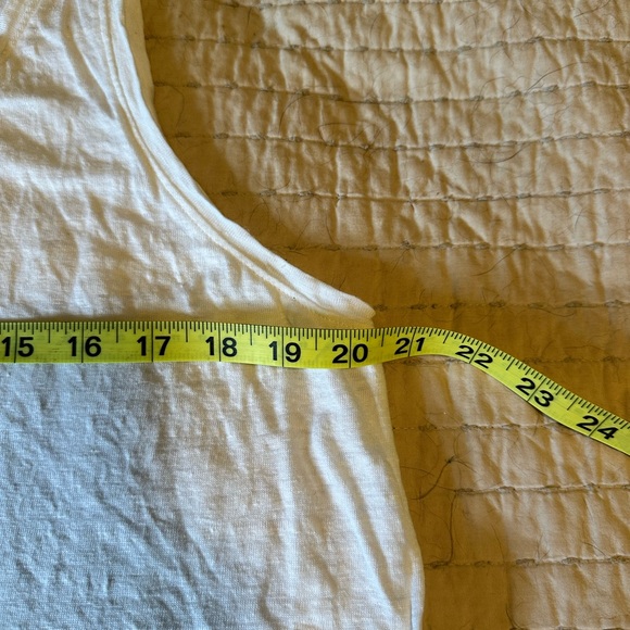 Eileen Fisher White Linen Tank - Picture 5 of 5
